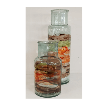 Autumn Water Colour Vase